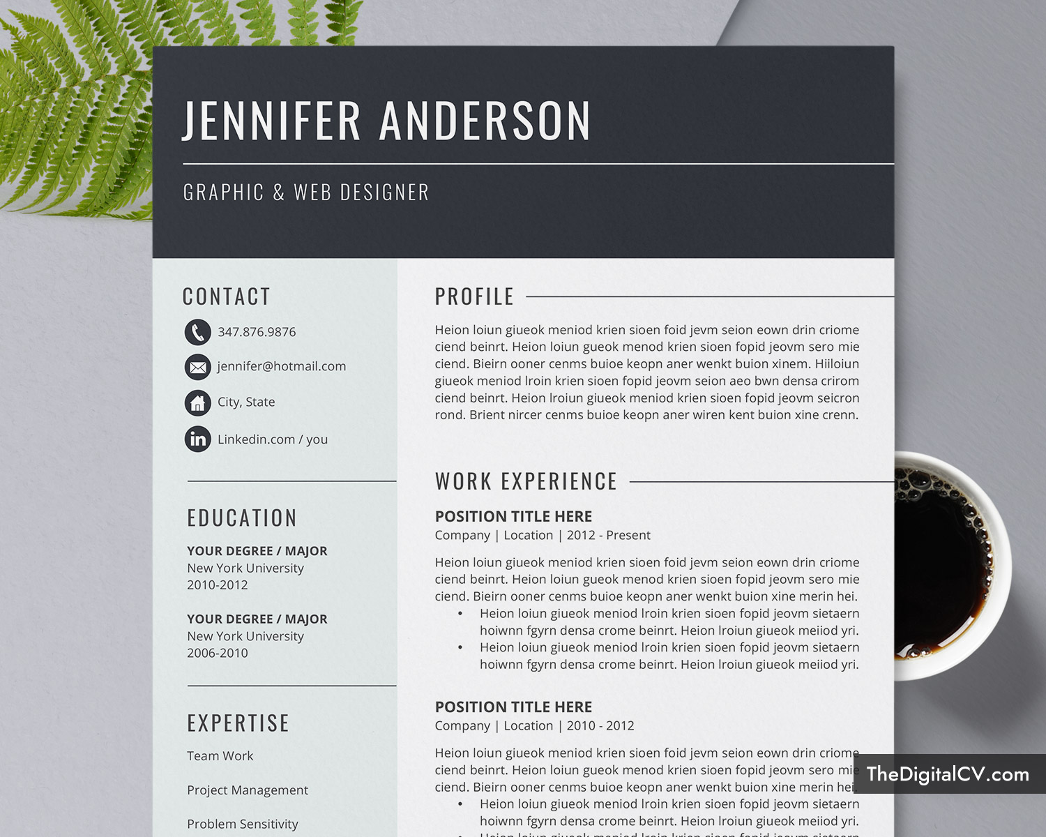 Free editable cover letter template